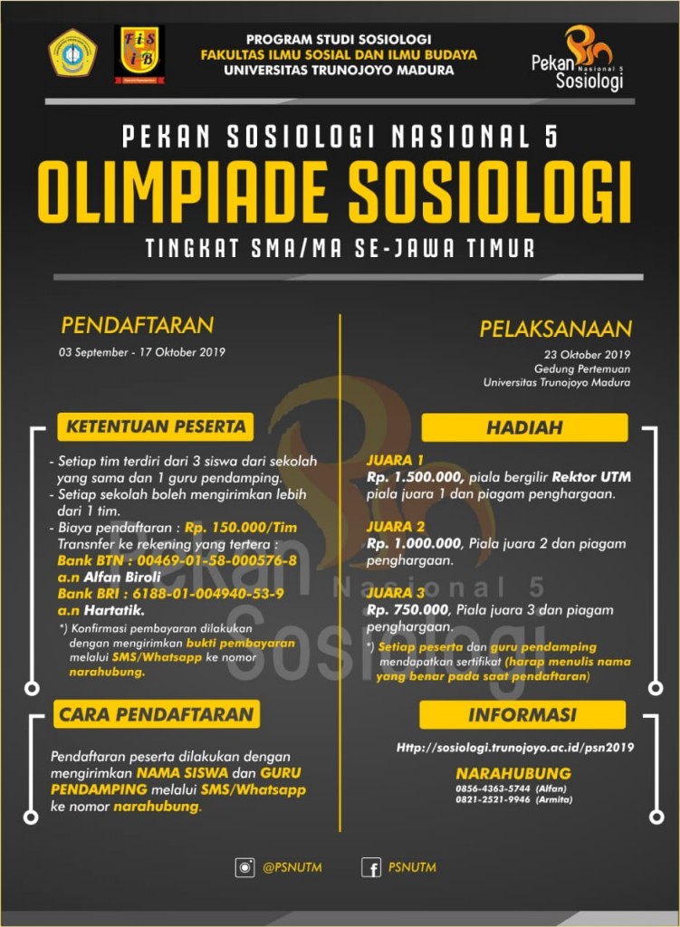 Olimpiade sosiologi 2019